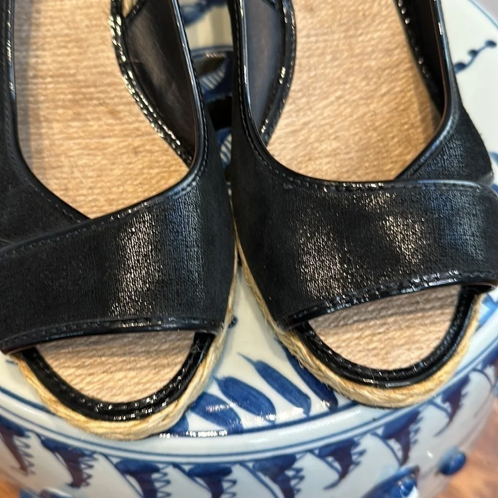 Donald J Pliner Coraa Wedge Peep Toe Espadrilles